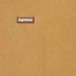 Supreme Overdyed Small Box Zip Up Hooded Sweatshirt (SS24) - Sand
