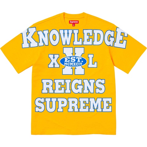 Overprint Knowledge S/S Top - spring/summer 2024 - Supreme