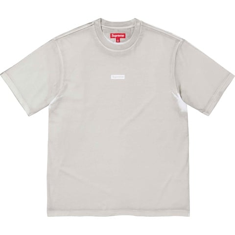 Supreme Overprint Small Box S/S Top - Grey