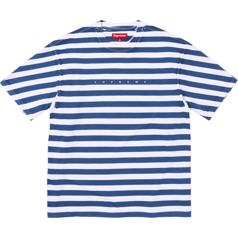 トップス SUPREME Overprint Stripe S/S Top Overprint Stripe S/S Top - spring/summer 2024 - Supreme