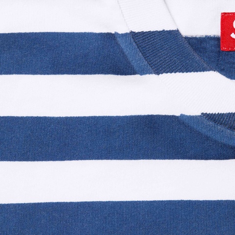 Overprint Stripe S/S Top - spring/summer 2024 - Supreme