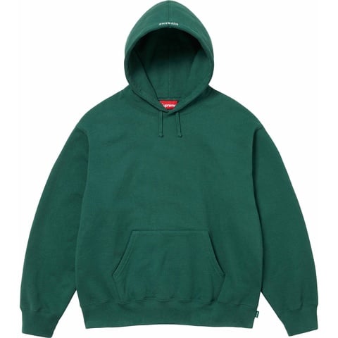 Supreme Paint Hooded Sweatshirt - Dark Green