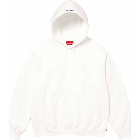 Supreme Paint Hooded Sweatshirt - White