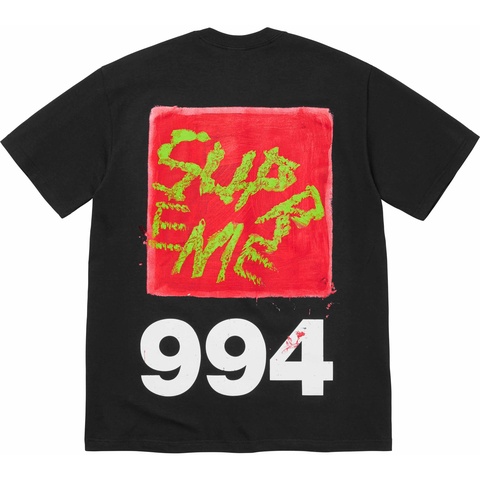 Supreme Paint Tee - Black