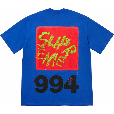 Supreme Paint Tee - Royal