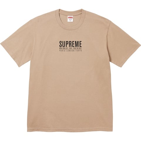 Supreme Paris Tee - Khaki
