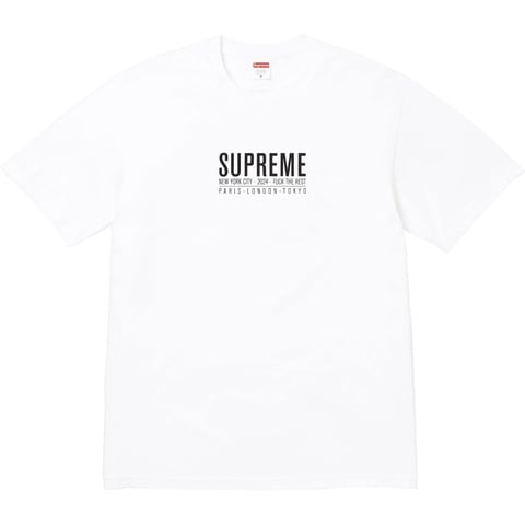 Supreme Paris Tee - White