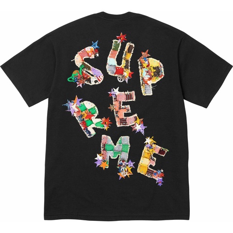 Supreme Patchwork Tee - Black