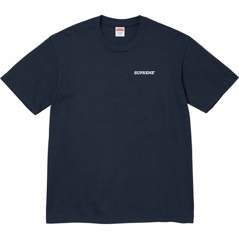 Supreme Patchwork Tee - Navy