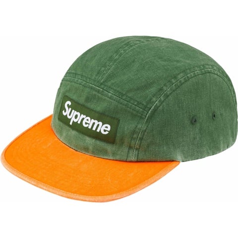 Supreme 2-Tone Ripstop Camp Cap 緑 16ss Pigment 2-Tone Camp Cap - spring/summer 2024 - Supreme