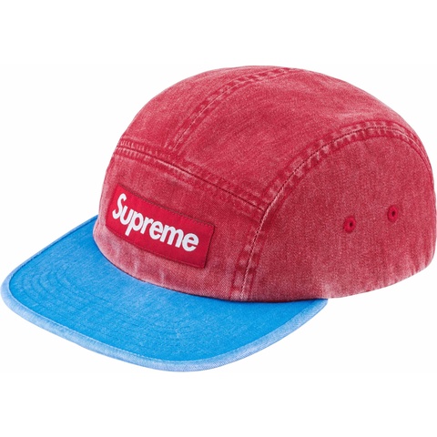 Supreme Pigment 2-Tone Camp Cap - Red