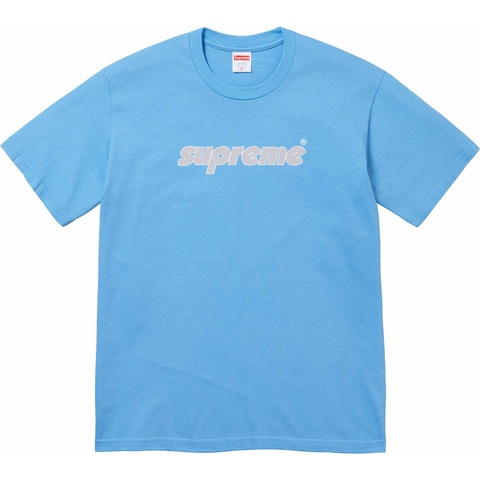 Supreme Pinline Tee - Bright Blue