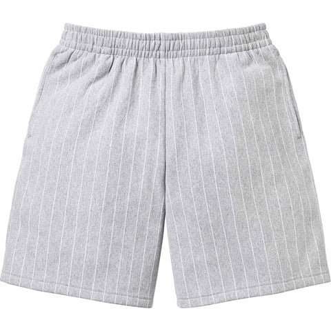 M Supreme Pinstripe Sweatshort ショーツ グレー Pinstripe Sweatshort - spring/summer 2024 - Supreme