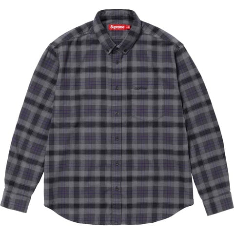 Plaid Flannel Shirt - spring/summer 2024 - Supreme