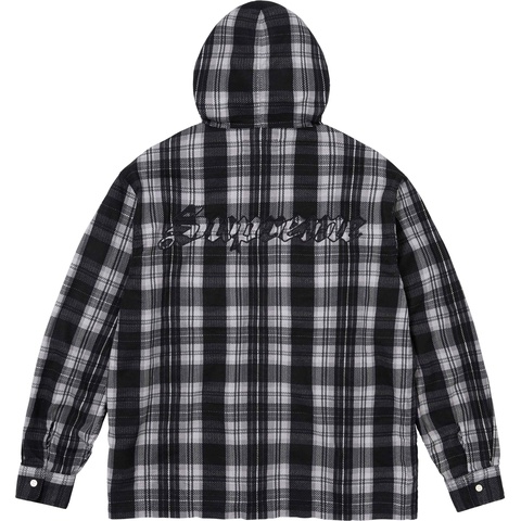 Printed Hooded Flannel Shirt - spring/summer 2024 - Supreme Printed Hooded Flannel Shirt - spring/summer 2024 - Supreme