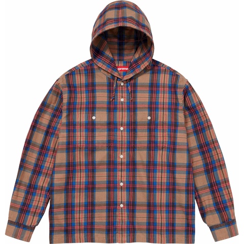 Printed Hooded Flannel Shirt - spring/summer 2024 - Supreme