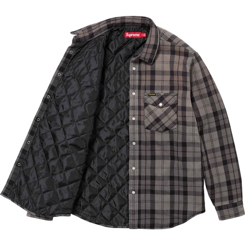 Quilted Flannel Snap Shirt - spring/summer 2024 - Supreme