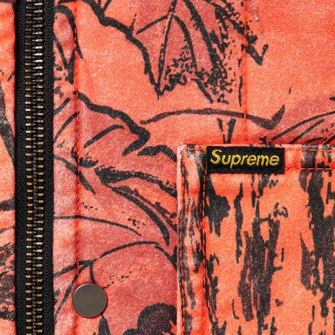 Supreme RealTree® Reversible Quilted Work Jacket - Black