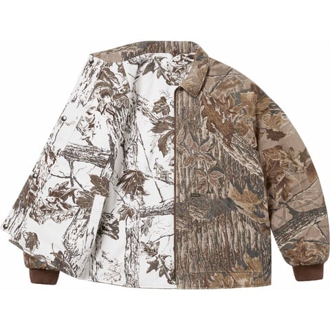 RealTree® Reversible Quilted Work Jacket - Supreme RealTree® Reversible Quilted Work Jacket - Supreme