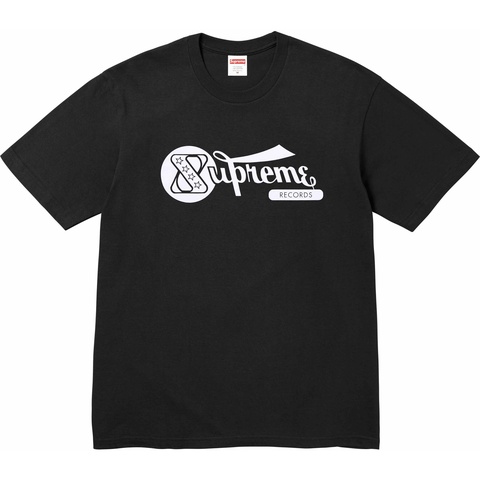 Supreme Records Tee - Black