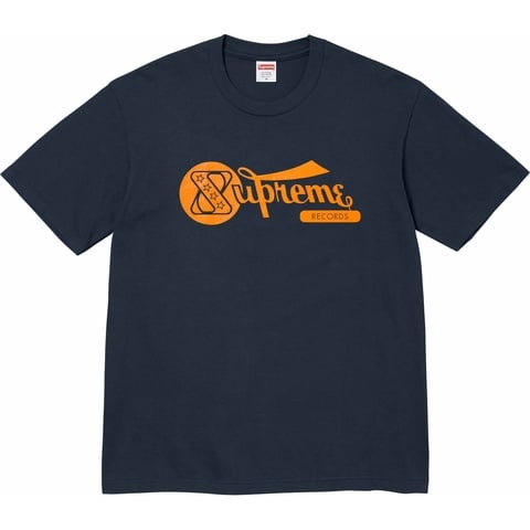 Supreme Records Tee - Navy