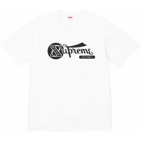 Supreme Records Tee - White