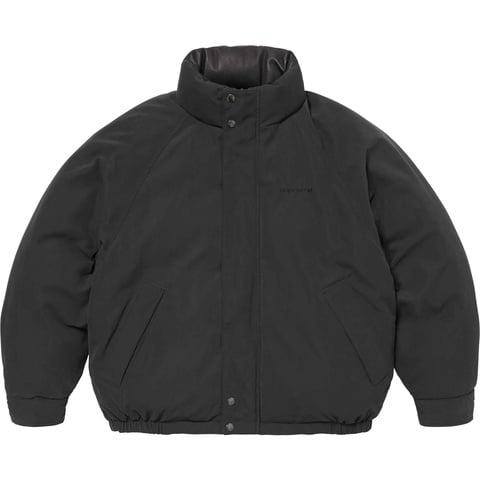 Supreme Reversible Down Puffer Jacket - Black