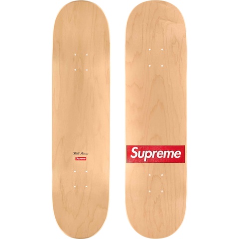 Routed Box Logo Skateboard - spring/summer 2024 - Supreme