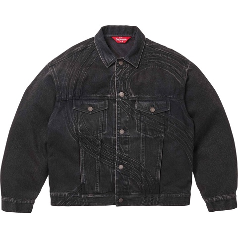 S Logo Denim Trucker Jacket - spring/summer 2024 - Supreme