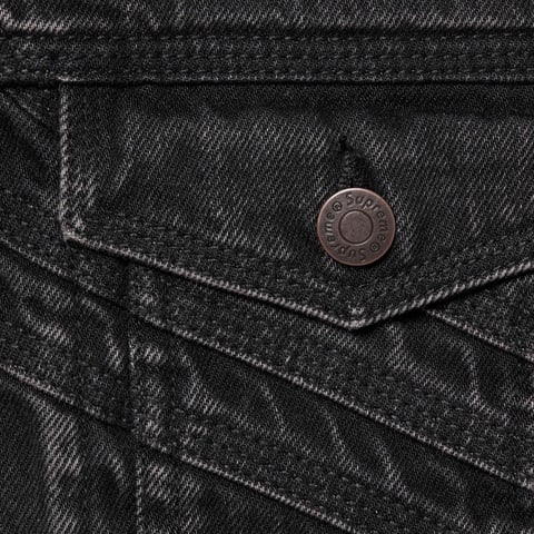 S Logo Denim Trucker Jacket - spring/summer 2024 - Supreme