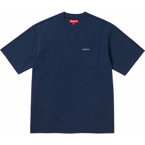 Supreme S/S Pocket Tee - Navy