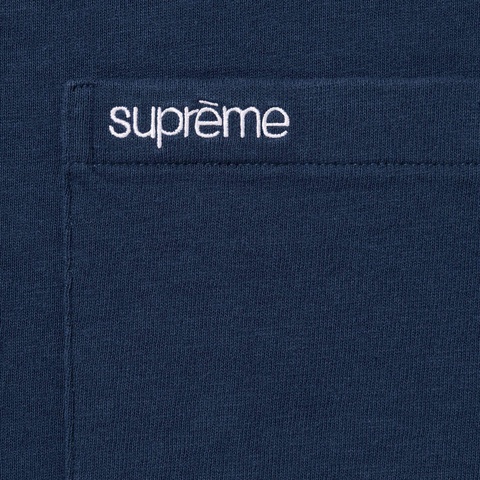 Supreme S/S Pocket Tee - Navy