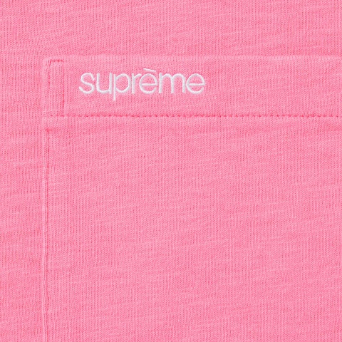 Supreme S/S Pocket Tee - Pink