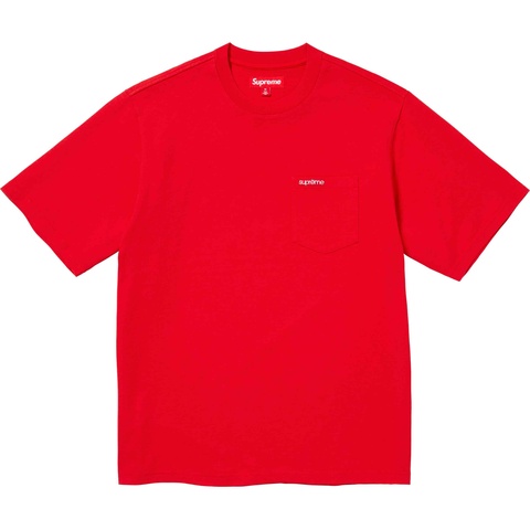 Supreme S/S Pocket Tee - Red