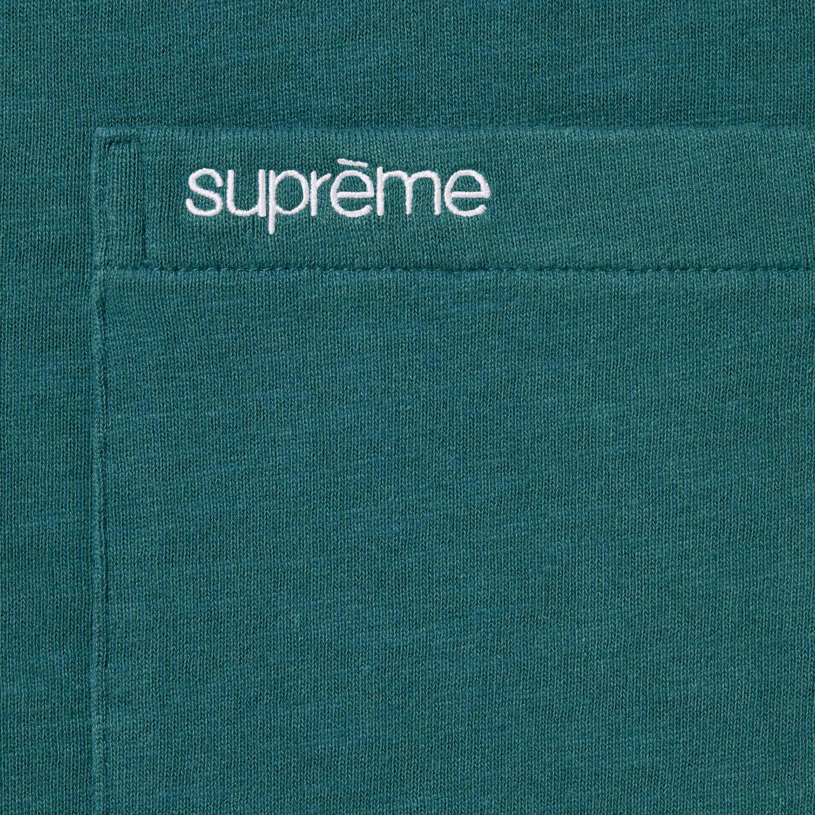 Supreme S S Pocket Tee (SS24) - Teal - $60