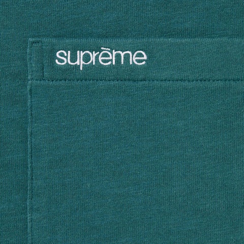 Supreme S/S Pocket Tee - Teal