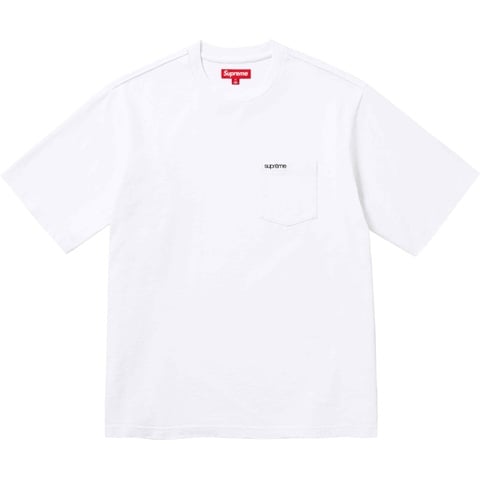Supreme S/S Pocket Tee - White