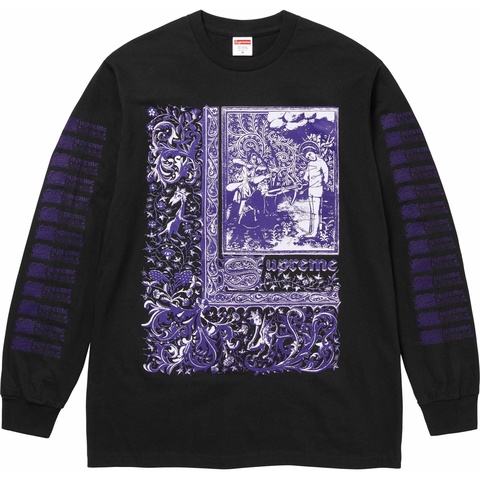 Supreme Saint Sebastian L/S Tee - Black