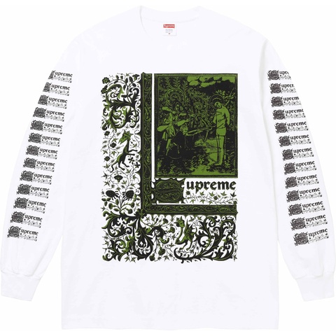 Supreme Saint Sebastian L/S Tee - White