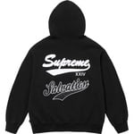 Supreme Salvation Zip Up Hooded Sweatshirt (SS24) - Black