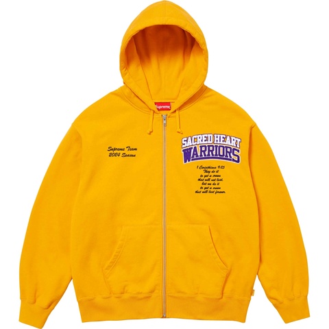 Salvation Zip Up Hooded Sweatshirt - Supreme