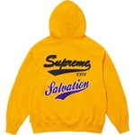 Supreme Salvation Zip Up Hooded Sweatshirt (SS24) - Gold
