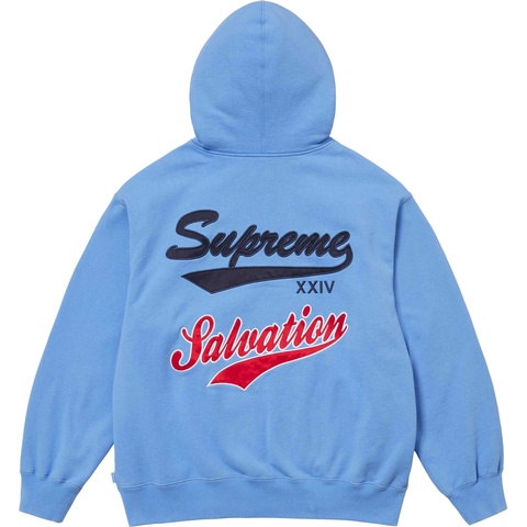 Salvation Zip Up Hooded Sweatshirt - Supreme