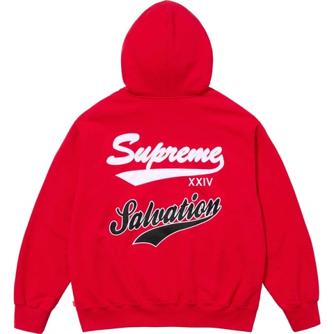 Salvation Zip Up Hooded Sweatshirt - Supreme