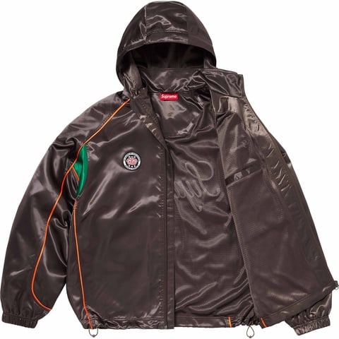 Satin Hooded Track Jacket - spring/summer 2024 - Supreme