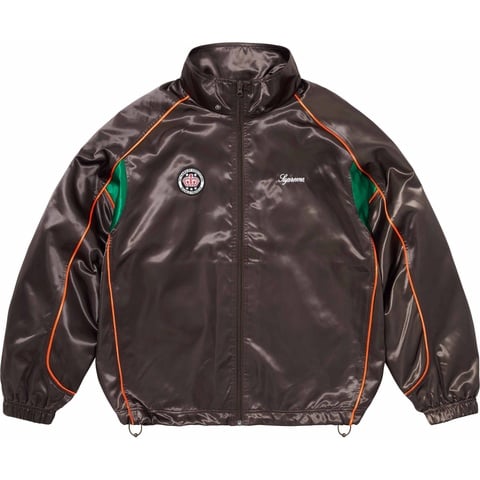 Satin Hooded Track Jacket - spring/summer 2024 - Supreme