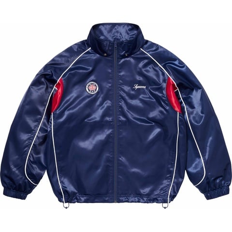 Satin Hooded Track Jacket - spring/summer 2024 - Supreme