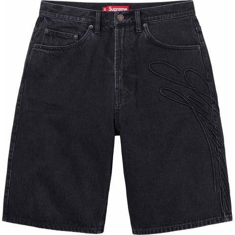 Script Baggy Denim Short - spring/summer 2024 - Supreme