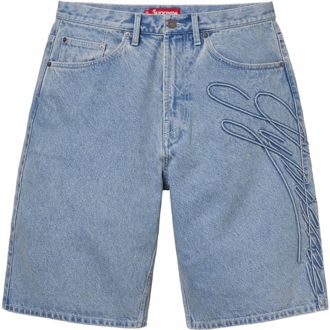 Script Baggy Denim Short - spring/summer 2024 - Supreme