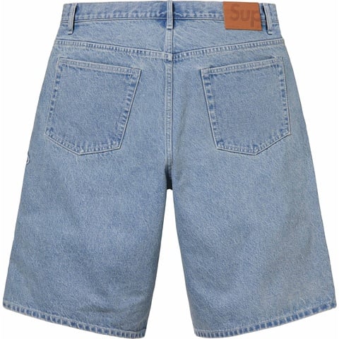 【最安値】Supreme script baggy denim shorts Script Baggy Denim Short - spring/summer 2024 - Supreme